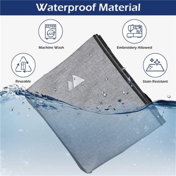 60" Heavy Duty Long Garment Bags for Travel Monogrammed Dress Bag Waterproof - Picture 6 of 8